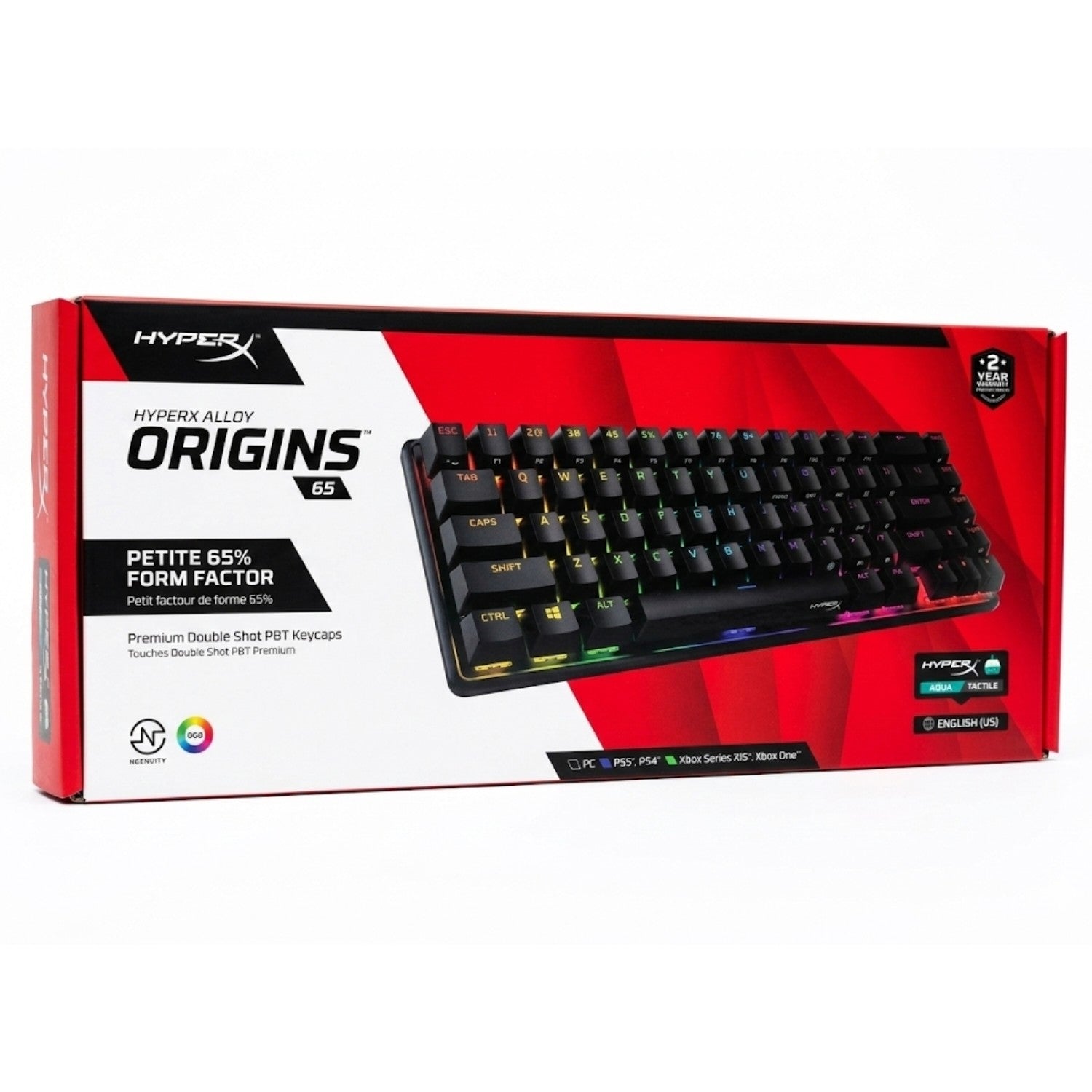 HyperX Alloy Origins 65 Mechanical Gaming Keyboard | RGB Backlit